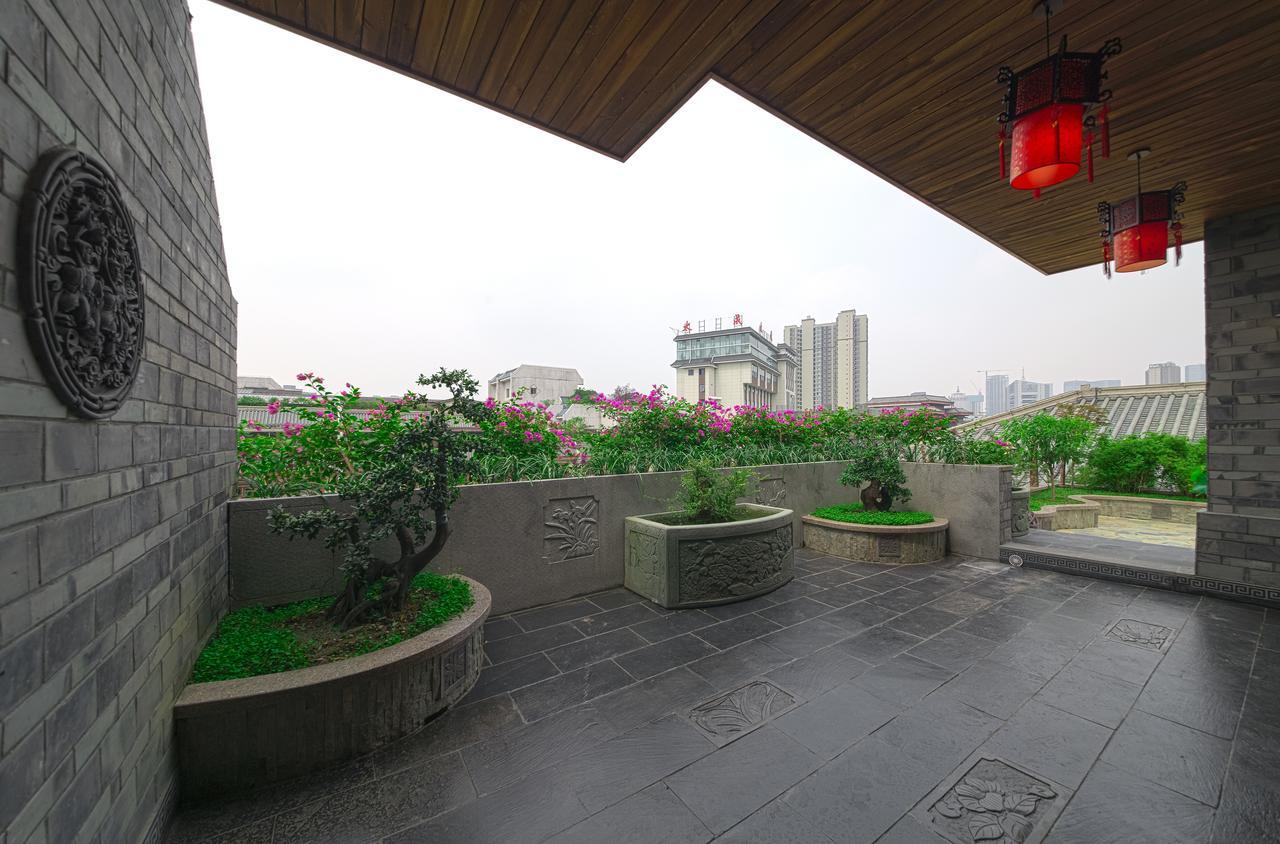 Han Dynasty Boutique Hotel Ченду Екстер'єр фото