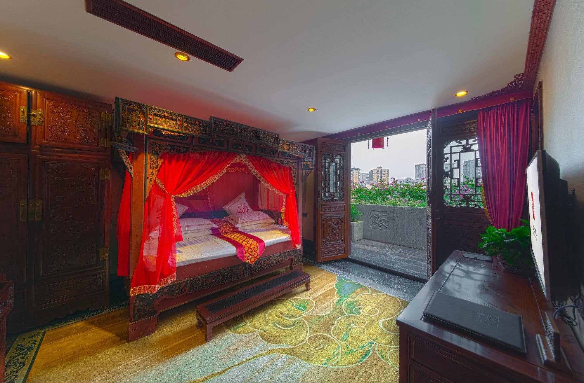 Han Dynasty Boutique Hotel Ченду Екстер'єр фото