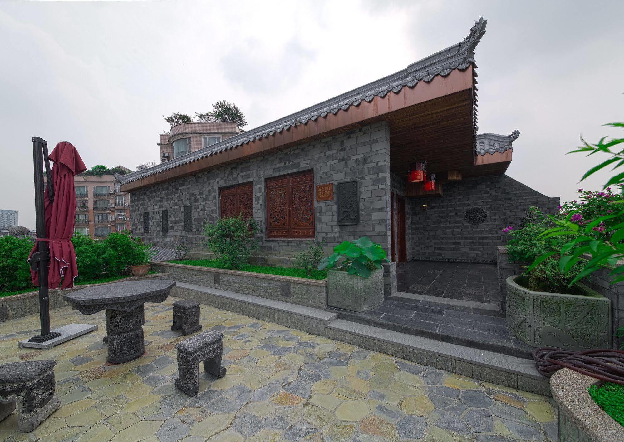 Han Dynasty Boutique Hotel Ченду Екстер'єр фото
